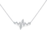 Diamond Heartbeat Necklace