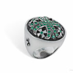 Royal Ellipse Emerald